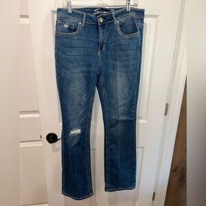 Seven 7 Women's‎ Jeans Distressed Denim Jeans 14